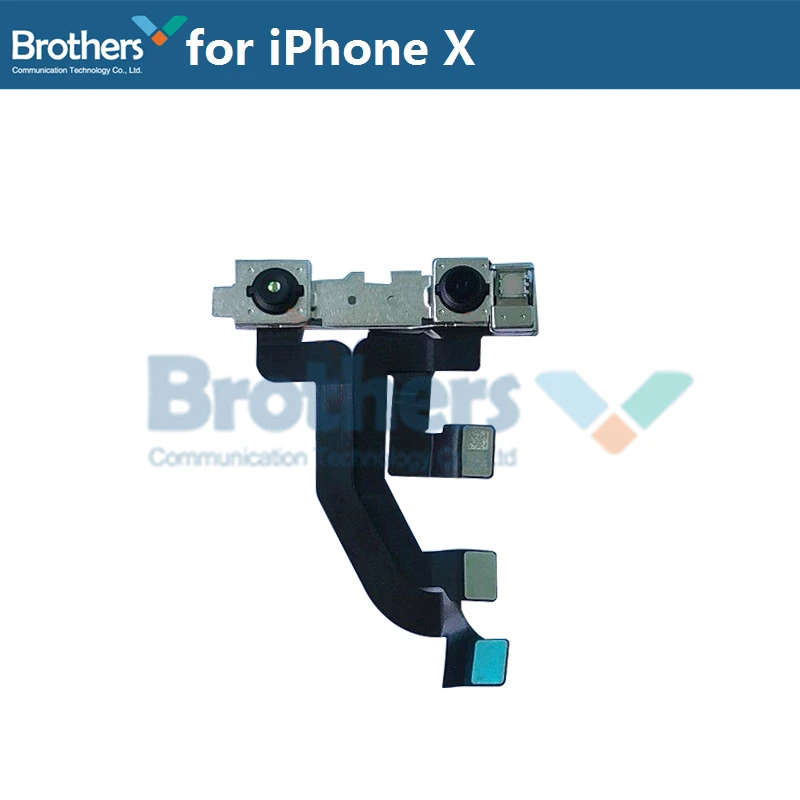 Фронтальная камера для iPhone X Маленькая фронтальная Модуль задняя гибкий кабель