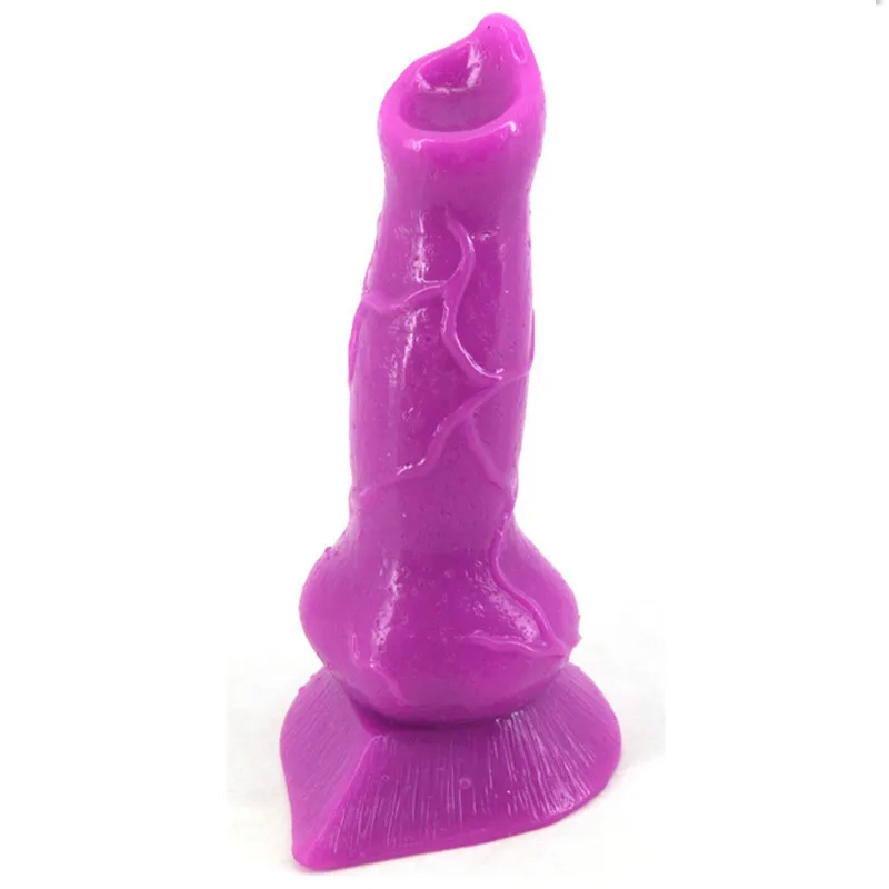 18 5 см огромный фаллоимитатор волк собака искусственный пенис животное черное