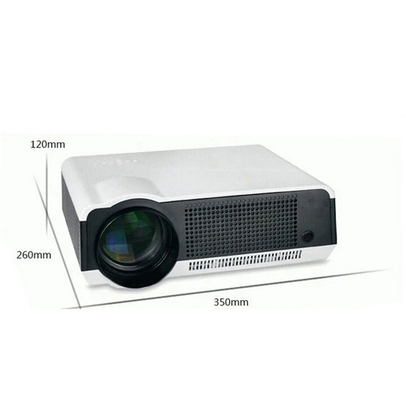 Poner Saund светодиодный HD проектор 5500 люмен Beamer 1080P ЖК-проектор ТВ Full видео домашний
