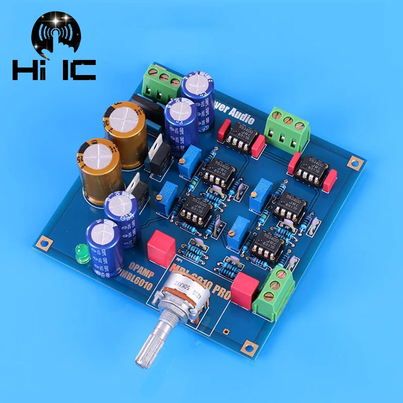 Ссылка MBL6010D Предварительный усилитель предусилитель доска NE5534 Diy наборы/готовой продукции