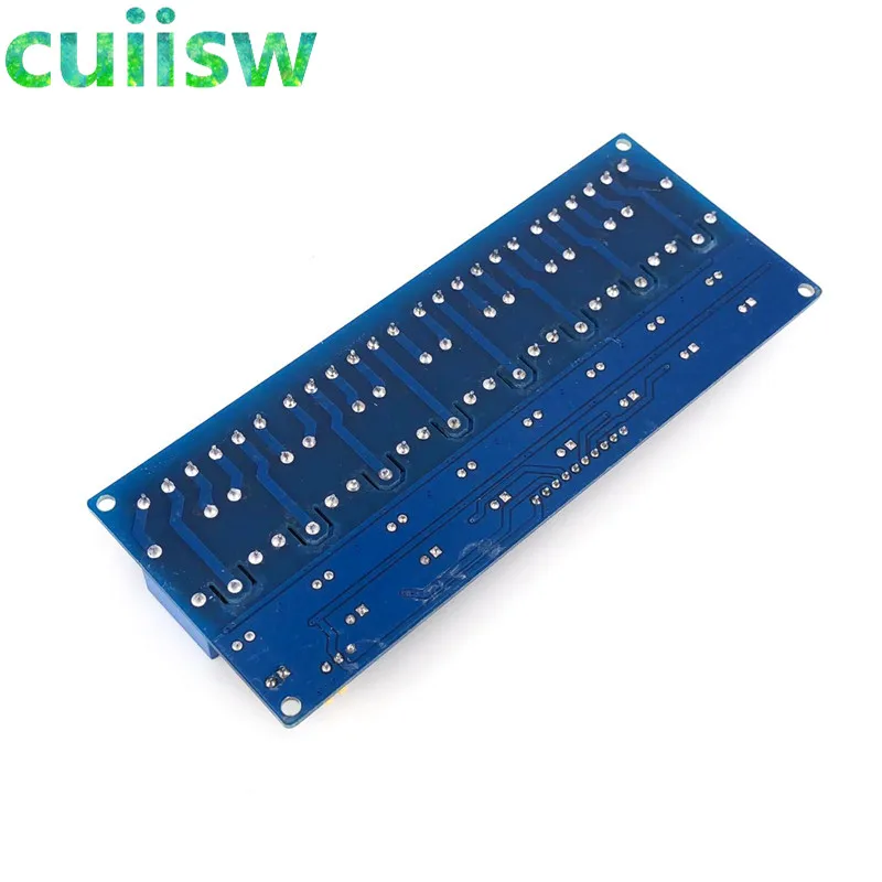 8 канальное реле контрольная панель модуля 12 В низкоуровневый триггер для arduino PLC