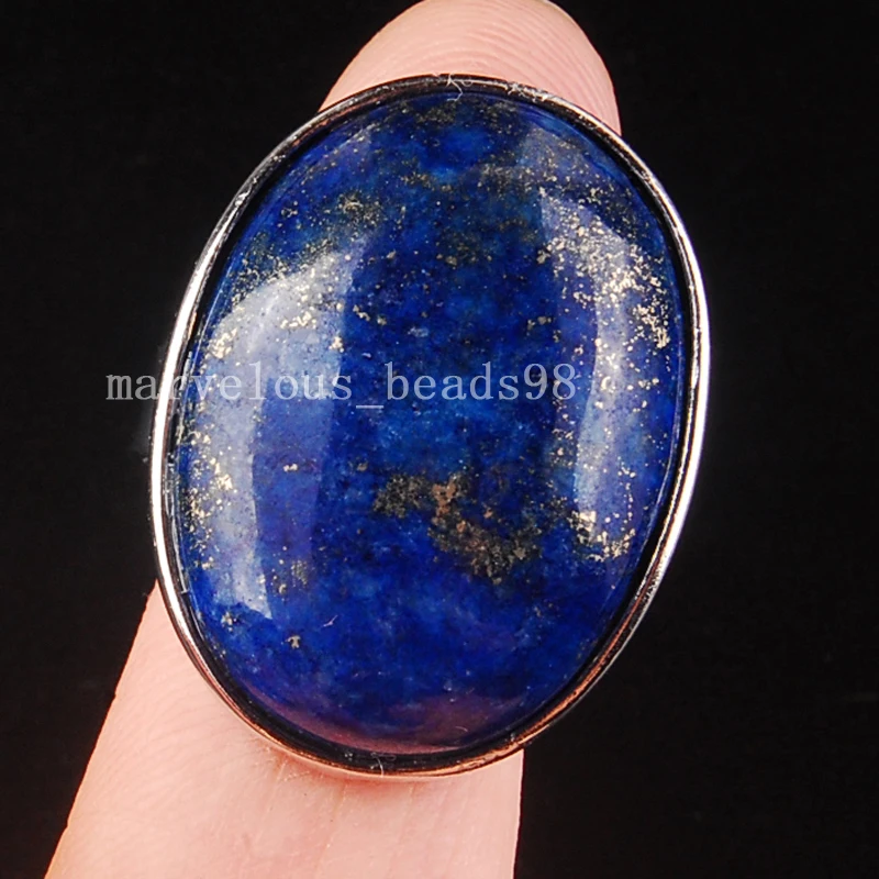 Бесплатная доставка Красивые Украшения натуральный Лазурит для женщин и мужчин