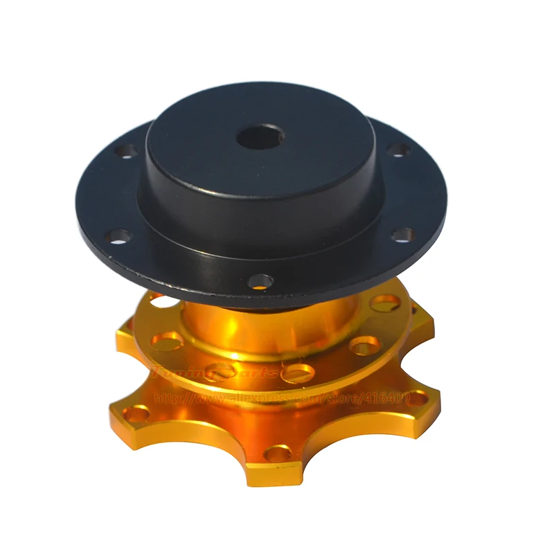 

6 отверстий болт Универсальный гоночный автомобиль Руль быстроразъемный комплект