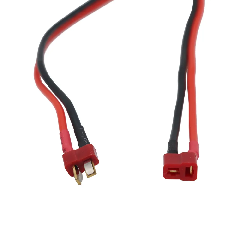 10 шт. 14AWG силиконовый провод TRX гнездовой разъем для Т образной вилки RC LiPo батареи