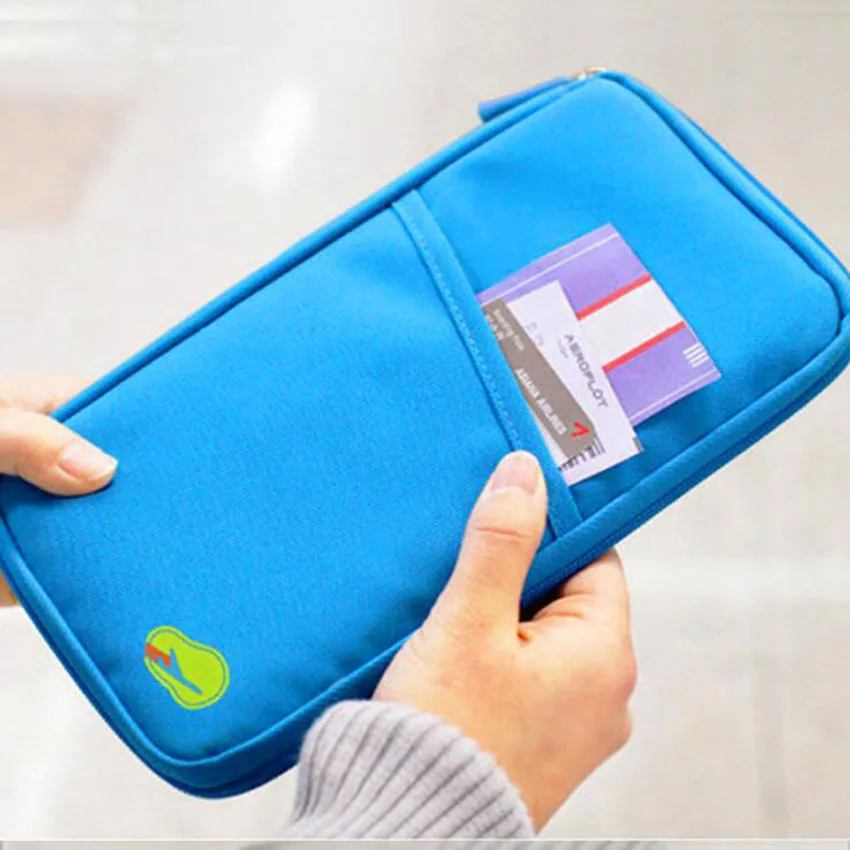 

High Quality Travel Passport Cover Wallet Multifunction ID Credit Card Holder Organizer Bag 500PCS/lot