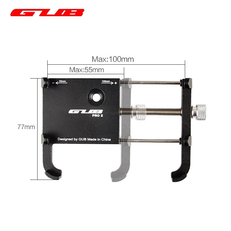 GUB PRO2 велосипедный мобильный телефон с держателем из алюминиевого сплава для 3 5 6 2