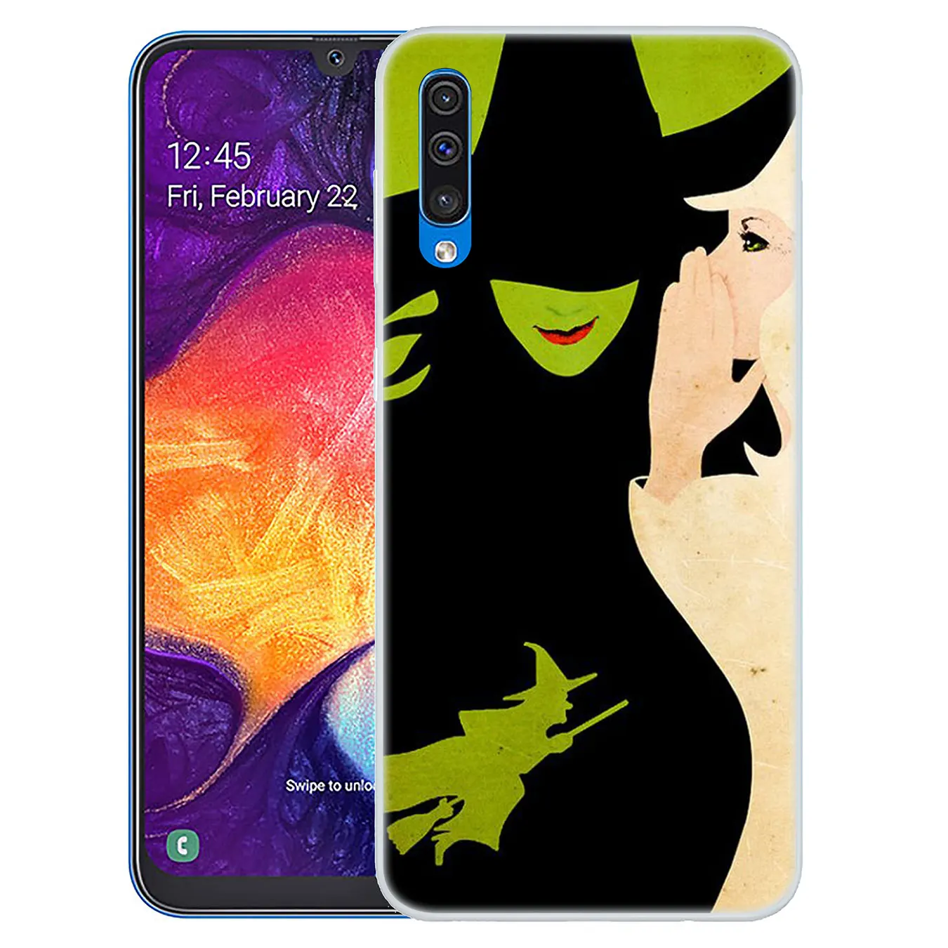 Жесткий чехол для телефона Lavaza Broadway Musical Wicked Lyrics Samsung Galaxy A10 A20 A30 A40 A50 A60 A70 M40 M30 M20 M10