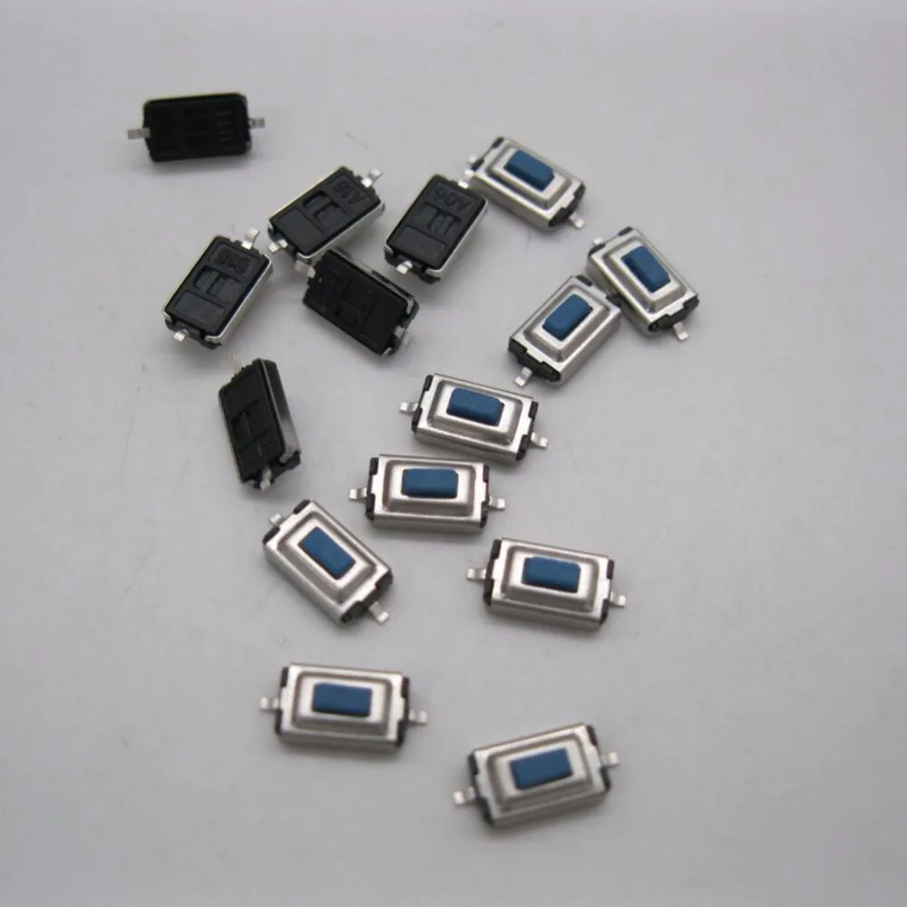 50 шт. высокое качество 3x6x2 5 мм SMD Синий кнопочный переключатель