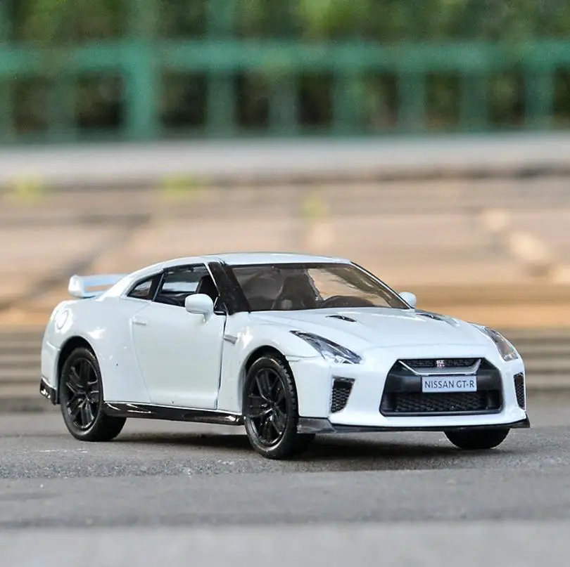 Бесплатная доставка/1:36 весы/Nissan GTR Автомобильная игрушка/литой металлический