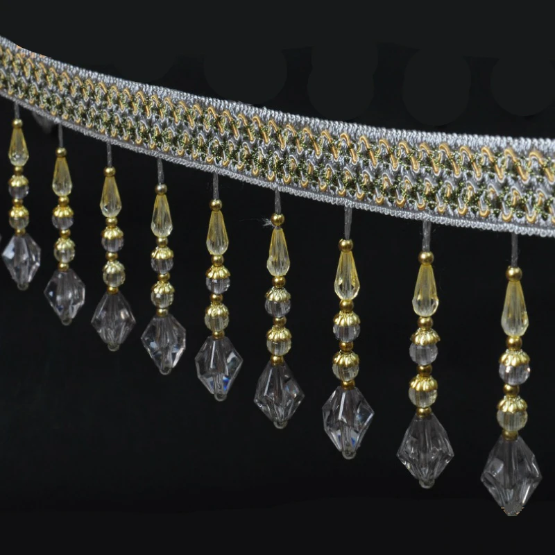 Кружевной лентой отделка Аппликация 6 метров для Аксессуары штор сделай сам | Дом