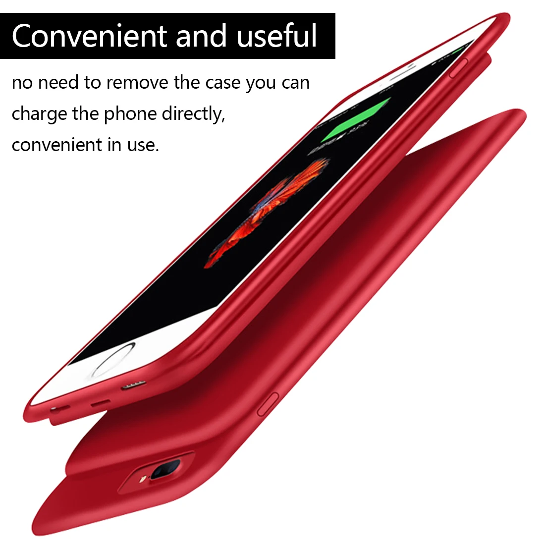 Ультратонкий 4500/7000 мАч портативный чехол для зарядки для iPhone 7 7 Plus, чехол для зарядки аккумулятора s для iPhone 6 6s Plus, задняя крышка аккумулятора