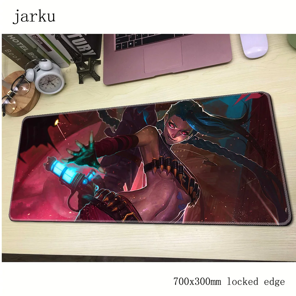 Коврик для мыши jinx computador gamer mause pad 700x300X2MM padmouse большой высококачественный Для Мыши