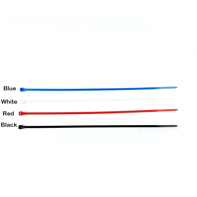 Нейлоновая кабельная стяжка MOD черный синий красный белый цвет опция 10 шт./лот|cable