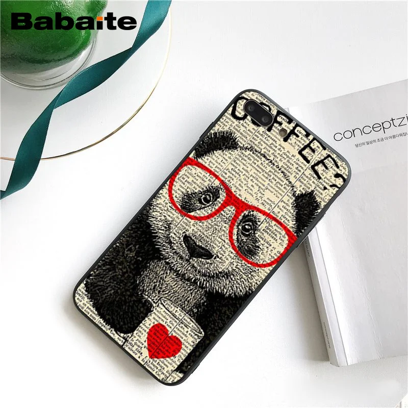 A8 Babaite панда Dab на EM чехол для телефона для iphone 11 Pro 11Pro Max 5 5Sx 6 7plus 8 8Plus X XS MAX XR - Цвет: A8