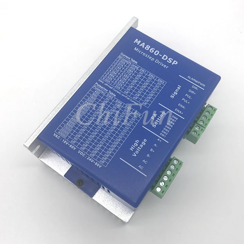 3 шт./лот двухфазный шаговый драйвер двигатель NEMA 34 24V 80VDC 16 70VAC выход 6A ток 34|stepper