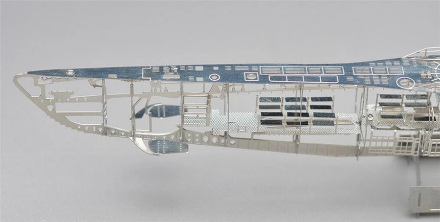1/350 полный сплав PE части U boat VIIC времен Второй мировой войны немецкая морская