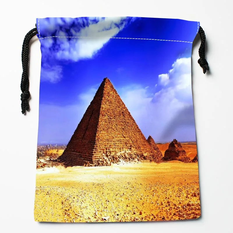 Лучшие египетские пирамиды сумки на шнурке индивидуальные для хранения с