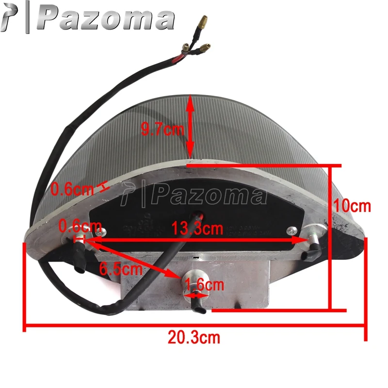 Стоп-светильник задсветильник светодиодный для мотоциклов 12 В 16 шт. |