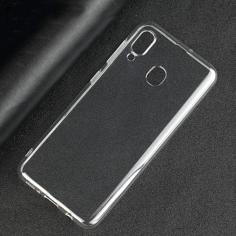 Ультратонкий чехол из ТПУ для Samsung Galaxy A10 A30 A40 A50 A70 A90 M10 M20 M30 100 шт./лот | Мобильные
