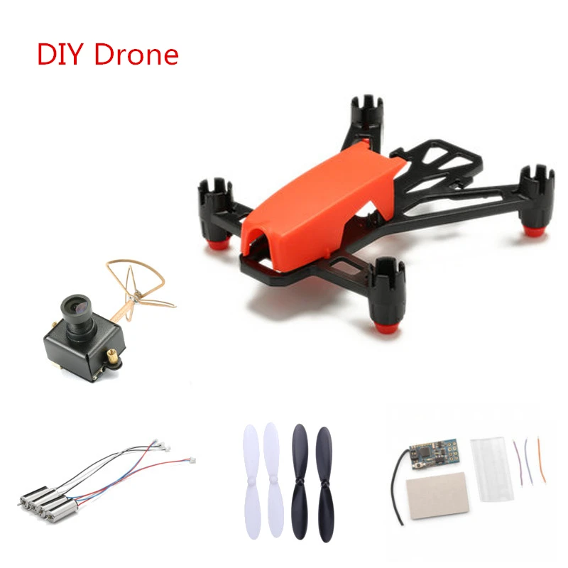 Diy Дрон Kingkong Q100 100 мм DIY Микро Мини FPV матовая рама для квадрокоптера комплект
