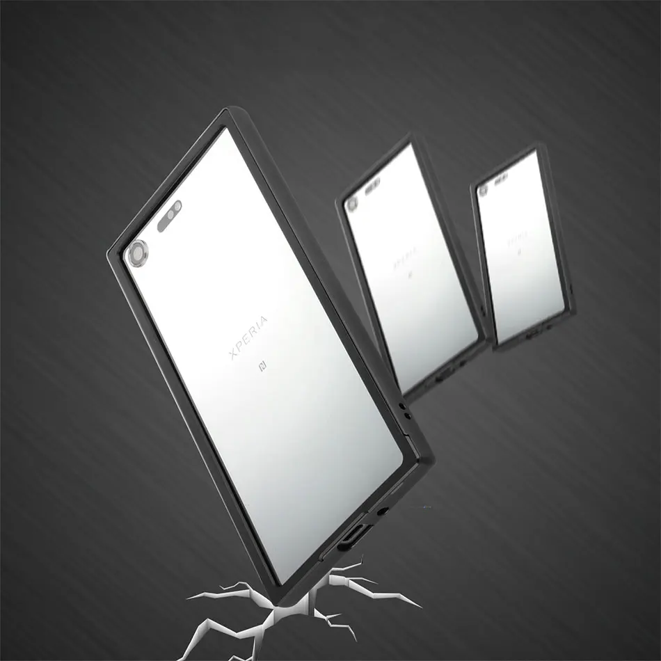 Металлический бампер для Sony Xperia XZ Premium 5 дюйма Ультратонкий алюминиевый рамка