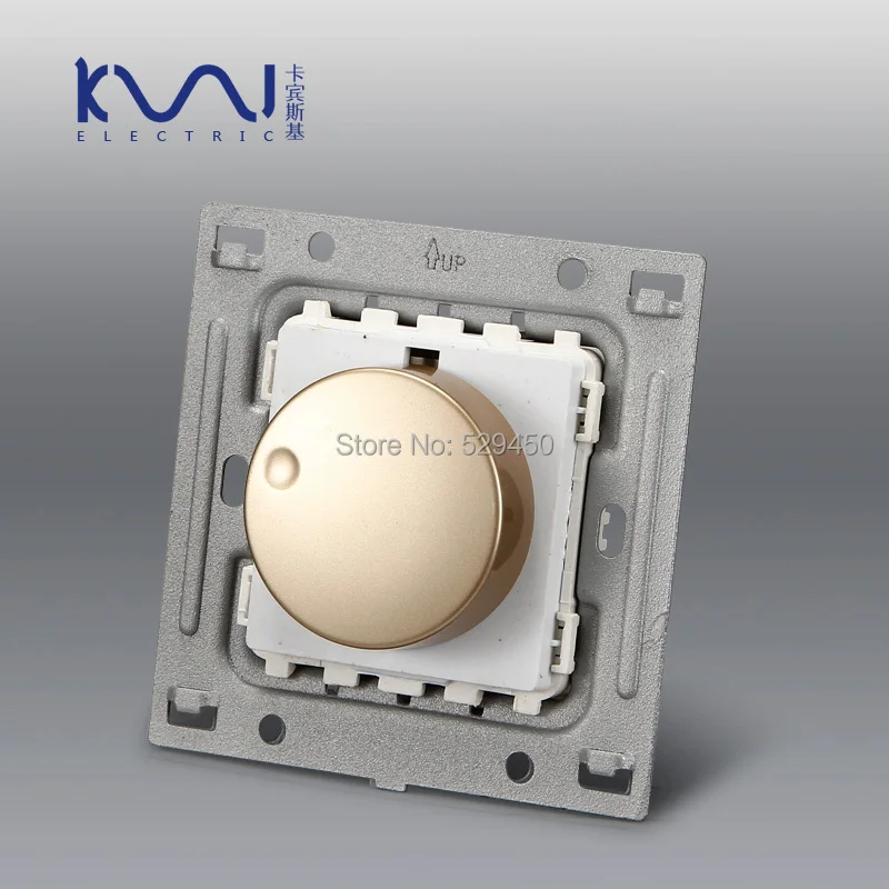 Роскошный настенный выключатель Kempinski контроллер скорости вентилятора цвета