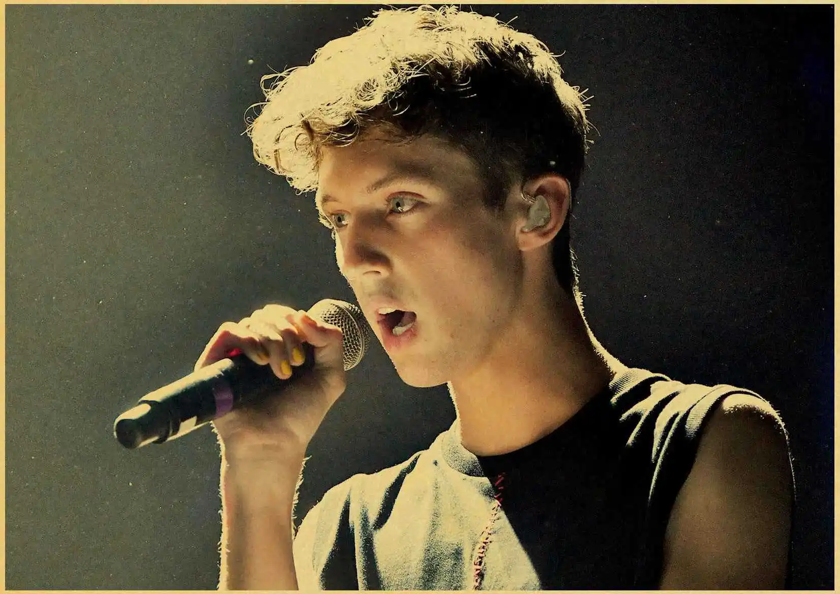 Австралия певец Troye Sivan альбом фото ретро постер ВИНТАЖНЫЙ ПЛАКАТ настенный Декор для дома Бар Кафе для детской комнаты