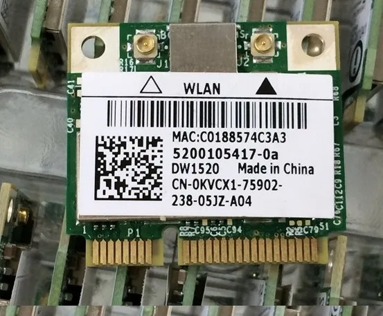 SSEA оригинальная новая полукарта MiniPCI-E 300 Мбит/с для беспроводной карты DELL DW1520 Broadcom