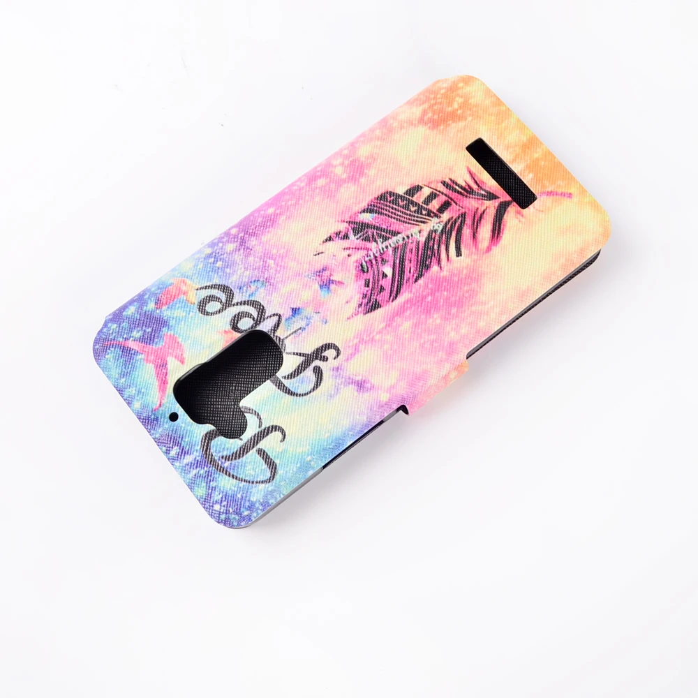 Новые Приходят Печати Dreamcatcher башня PU Leather Case For Asus Zenfone 3 Макс ZC520TL 5.2 дюймов Флип