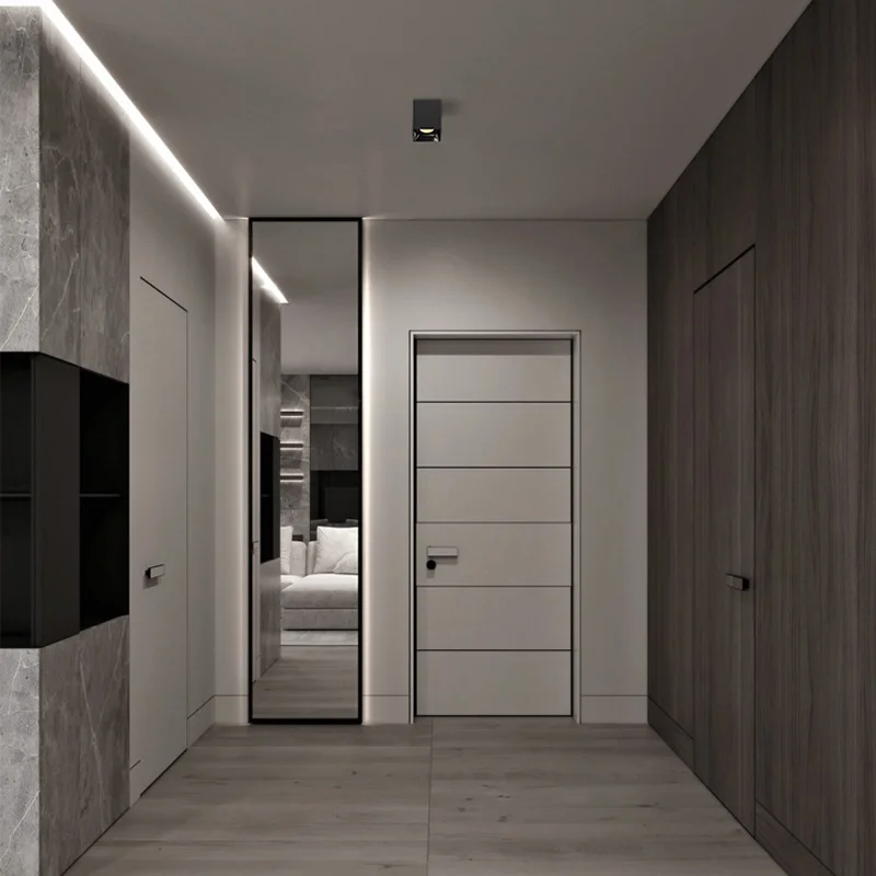 Koop Aisilan Led Opbouw Plafond Spotlight Dubbele Hoofd Vierkante Cob Woonkamer Gang Gangpad Plafond Spot Light Cube Lamp