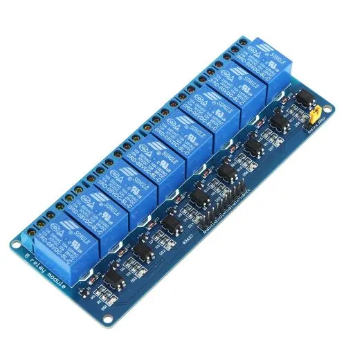 8 канальный релейный модуль 5 в с световым соединением|relay module|module 5vmodule relay |