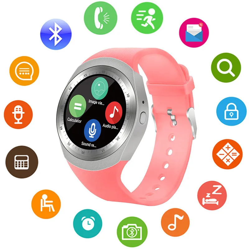 Умные часы Relogio Android Smartwatch телефонный звонок GSM Sim Удаленная камера Информация