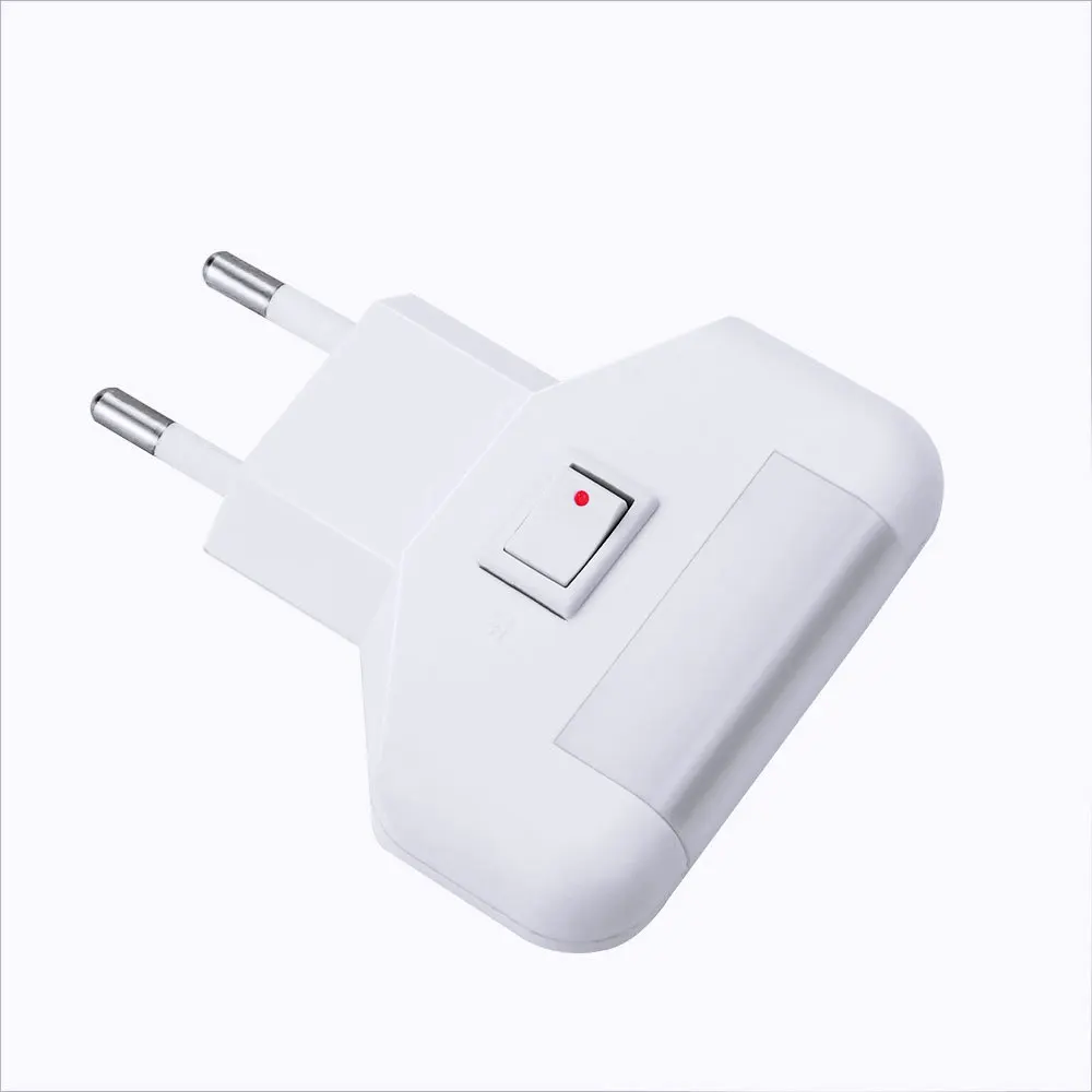 Светодиодный ночник луна настенная лампа с евро вилкой 220 В для дома детей