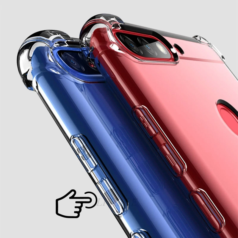 Противоударный прозрачный чехол из ТПУ с воздушной подушкой для huawei honor 7a 7c 5 45 7