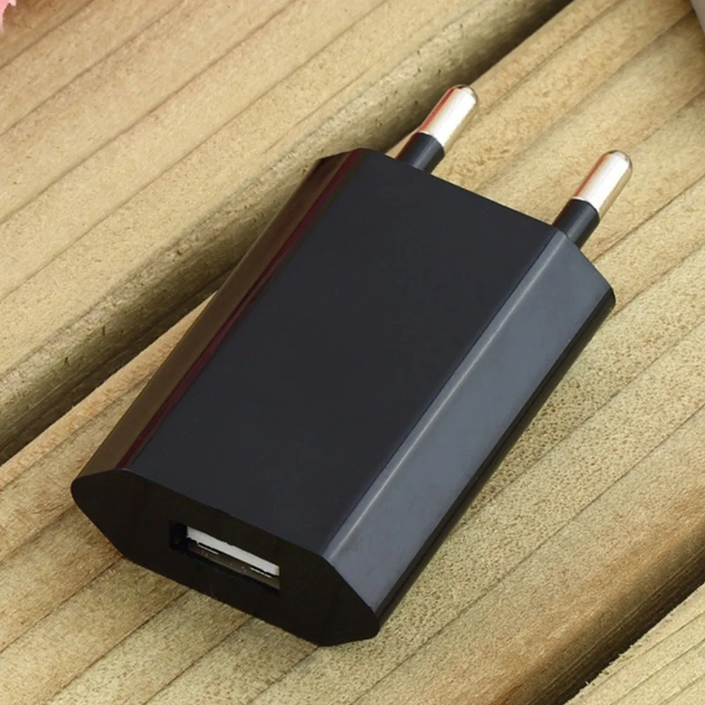 DC5V/1A мобильный телефон настенное зарядное устройство адаптер ЕС вилка USB AC100