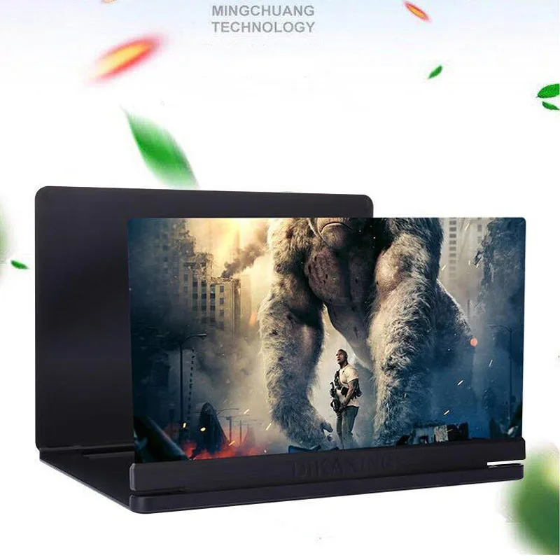Magnifier 3D Лупа 12 дюймов HD радиационная защита глаз тонкий складной 3D усилитель экрана мобильного телефона 3D стерео Лупа - Цвет: Magnifier