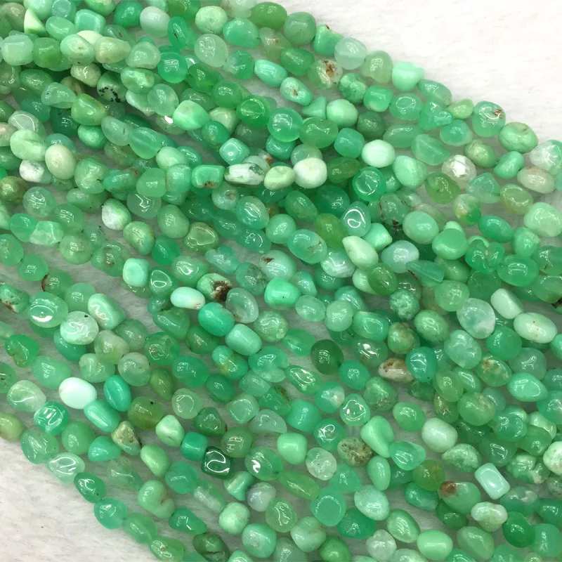 Натуральная трава зеленый Chrysoprase австралийский нефритовый орех свободная форма