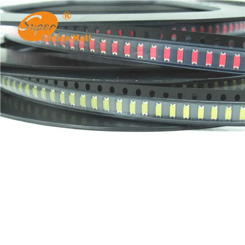 1000 шт SMD 1206 led синий супер яркий светодиодный свет диодный прозрачный DIY