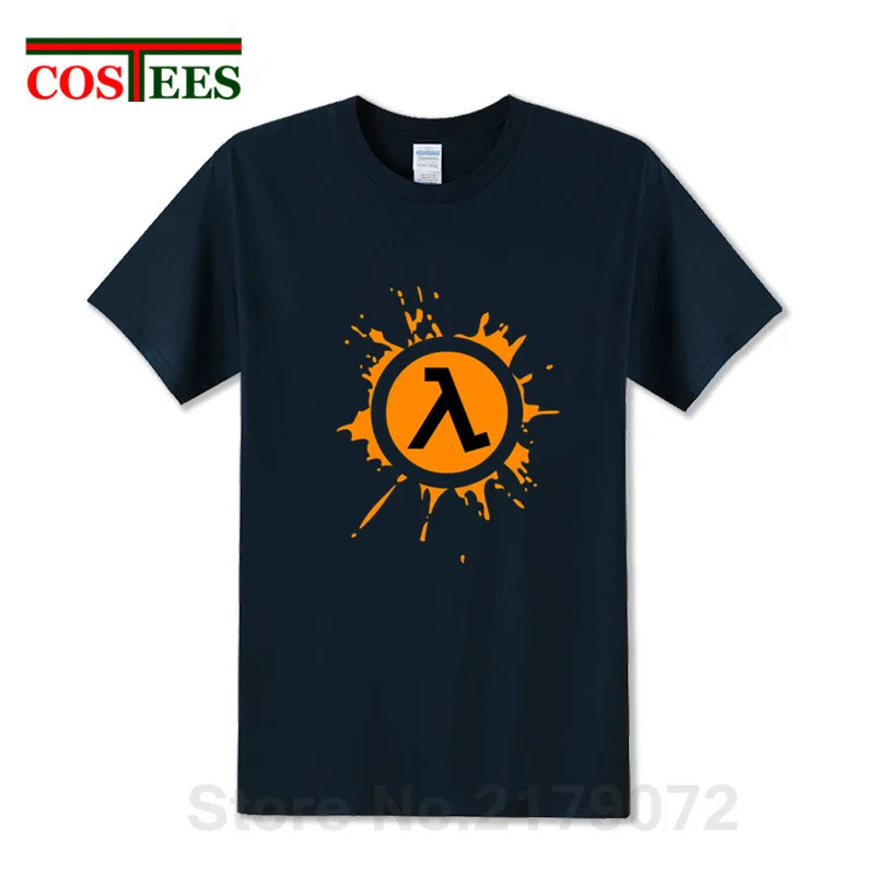 Мужская футболка с логотипом Splash Design Half life модная забавная Life 2 2019|Мужские