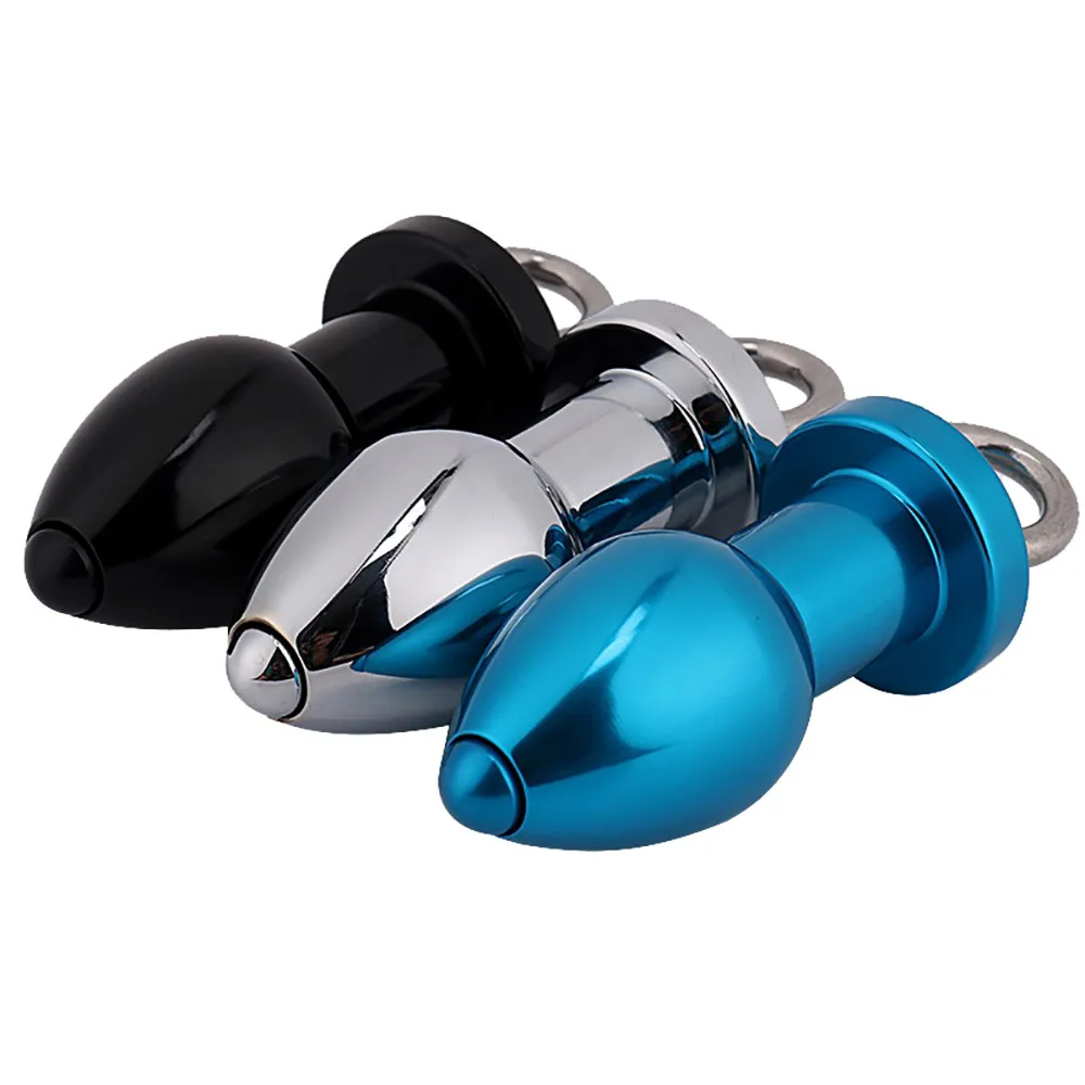 2018 Hot SM Anal Douche Enema Adult Sex Toys Stainless Steel Cleaning Toy plug L1120 |