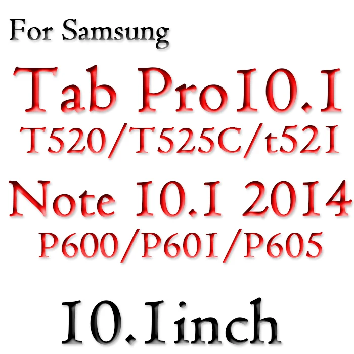 T520 P600 Закаленное Стекло HD Экран пленки протектора 9 H 0,3 мм для samsung Galaxy Tab 2 3 4 S E Pro 8,4 8,0 9,7 10,1 A6 tablet Стекло серии - Цвет: T520 P600