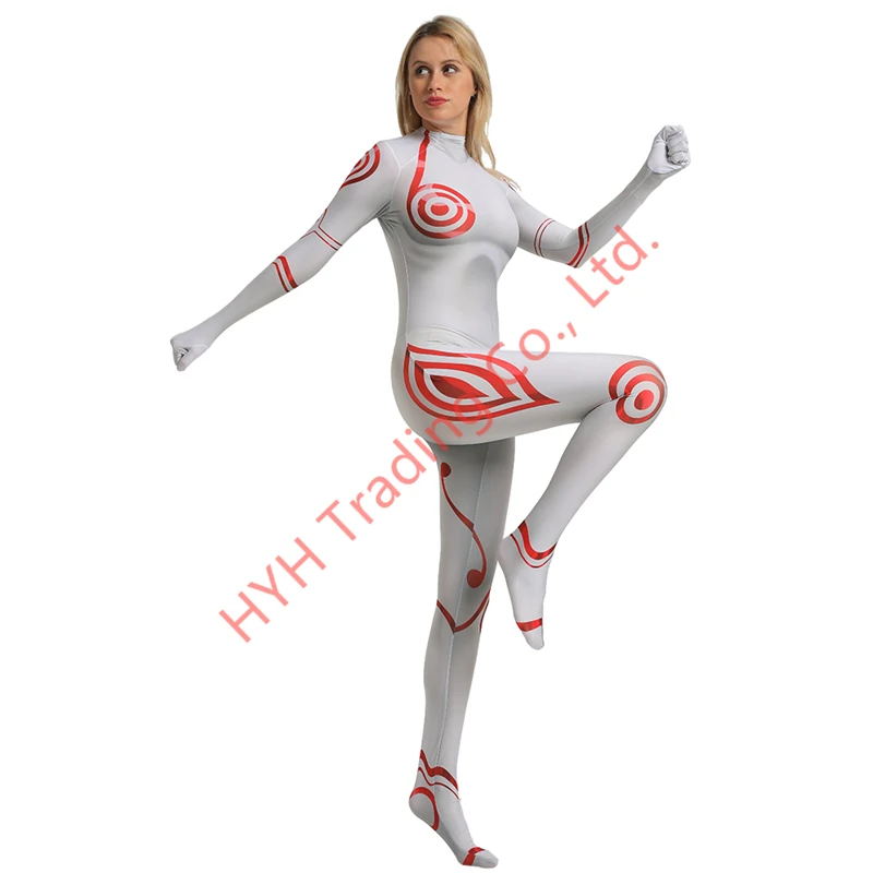 Deadman Wonderland Shiro женский костюм для косплея Хэллоуин Униформа нарядный платье