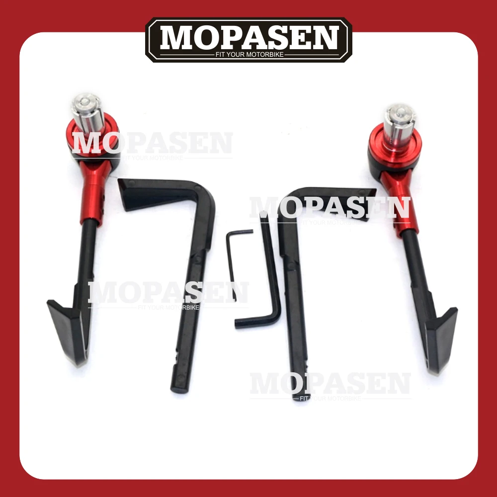

Motorcycle CNC Front Brake Clutch Lever Guards Protector Proguard System Handlebar Brush 7/8" 22mm for GSXR600 750 2011-2012
