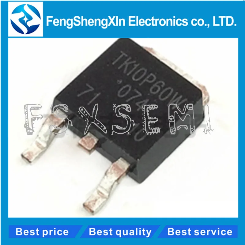 

10pcs/lot TK10P60W 10P60 60W TK10P60 TO-252 Switching Voltage Regulators