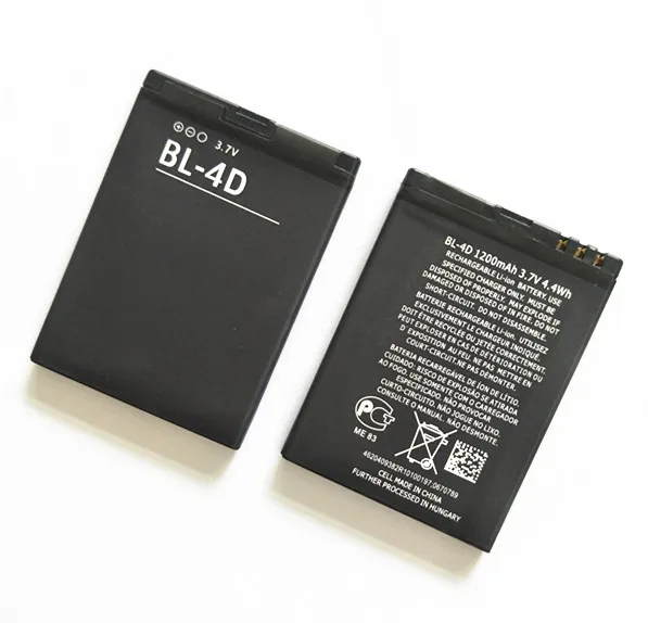 АЗК новый 100% BL 4D 1200 мАч Мобильный телефон Аккумулятор для Nokia N97 мини N8 E5 00 E7 803 N803 702T