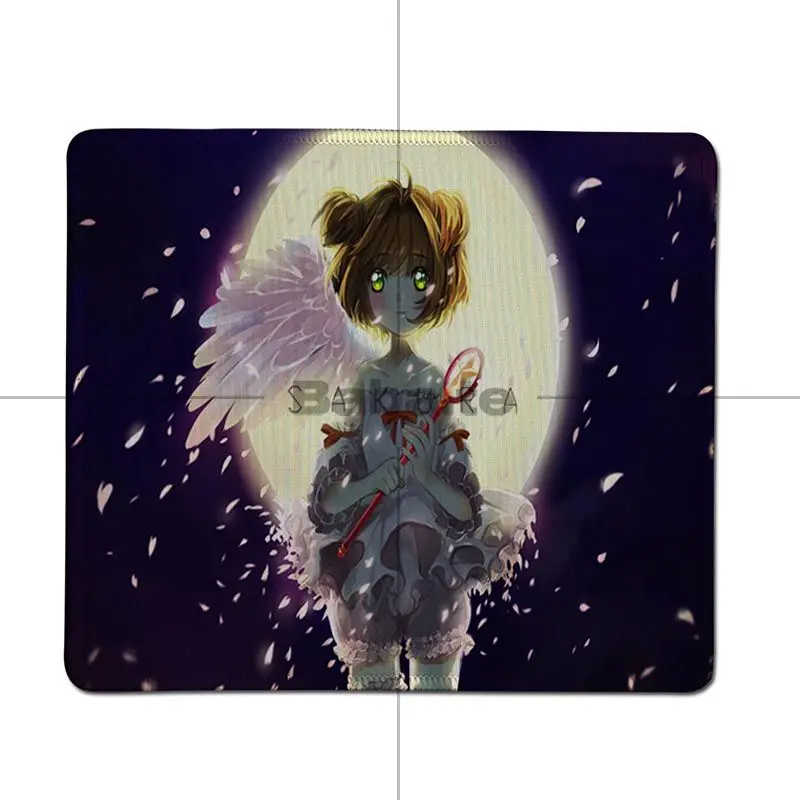 Babaite высокое качество карточка captor sakura kinomoto аниме девушка компьютер ноутбук