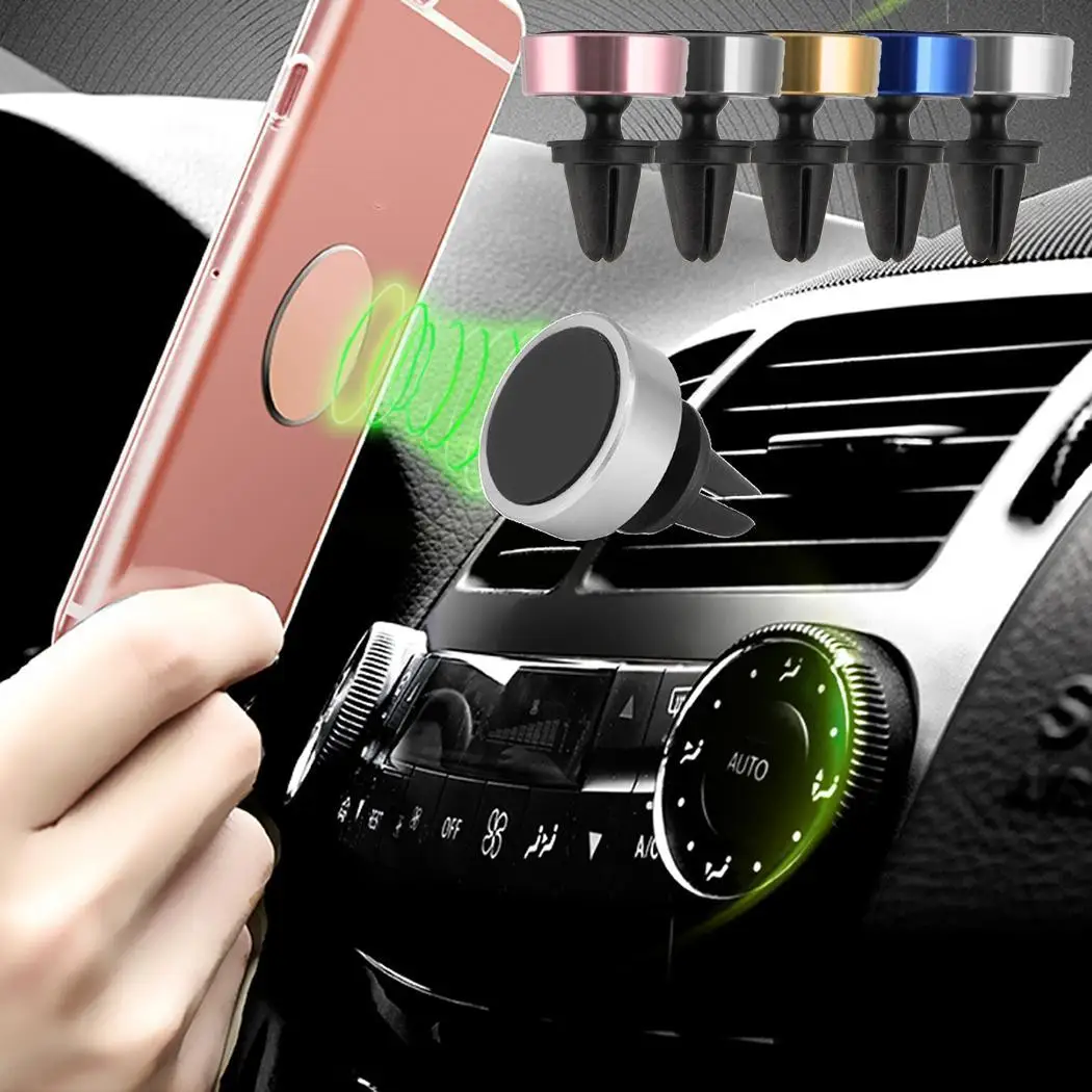 360 Rotatable Car Air Vent Mount Magnetic Phone Holder Stand Bracket | Мобильные телефоны и аксессуары