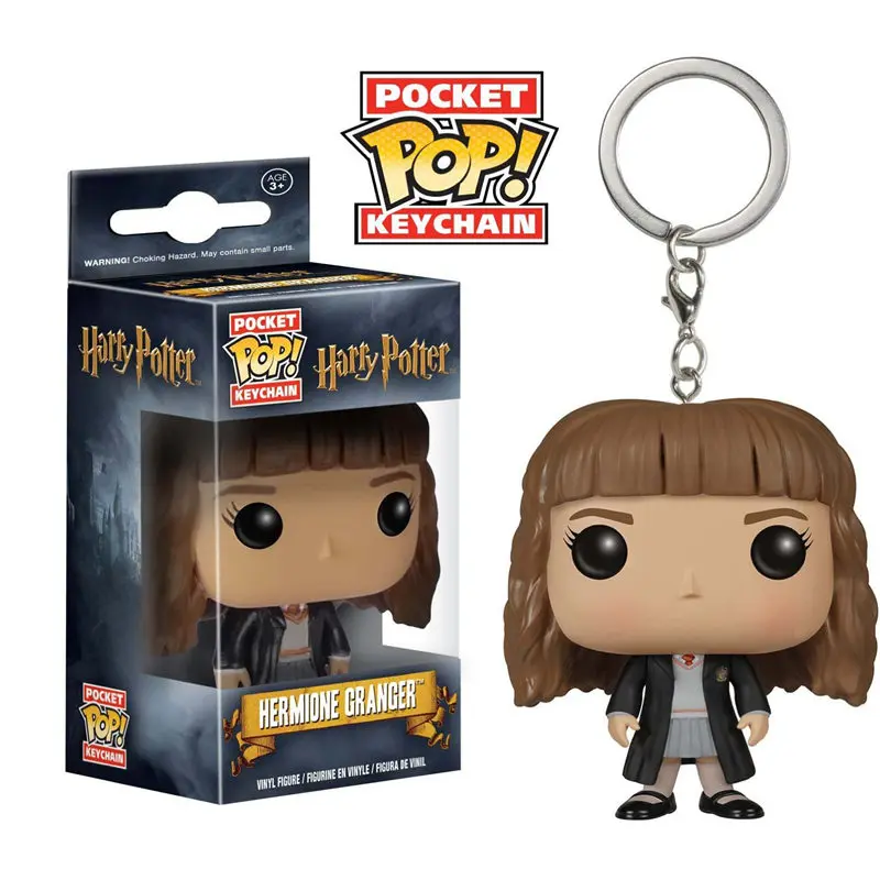 Новое поступление FUNKO POP карманная игрушка брелок Marvel Железный человек Игра Престолов Дейенерис Гарри Поттер коллекционное кольцо для ключей модель подарки