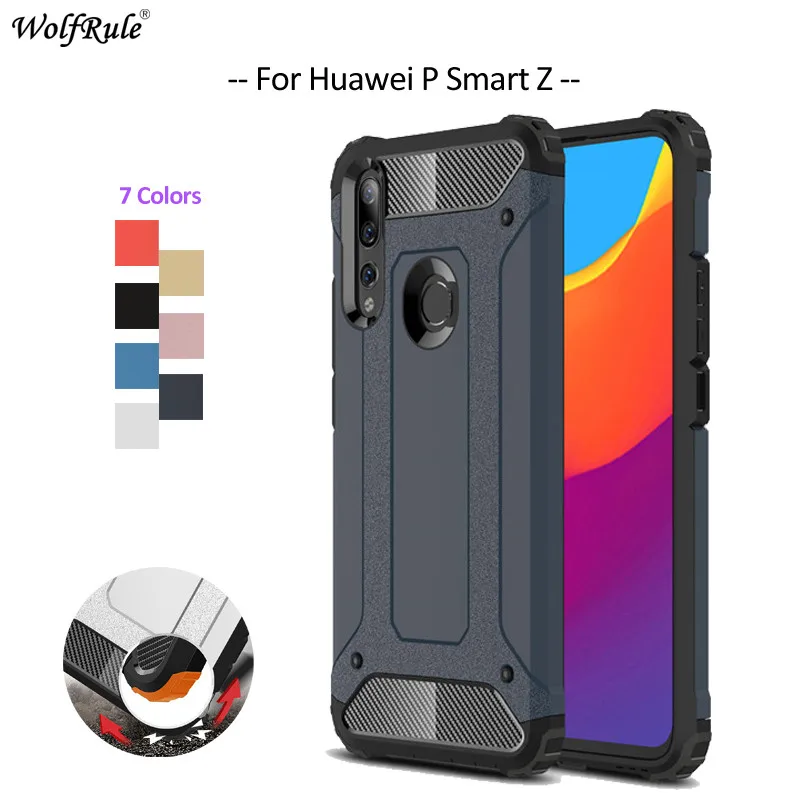 Чехол для Huawei P Smart Z чехол из ТПУ и ПК защитный бампер задней панели телефона Funda 6