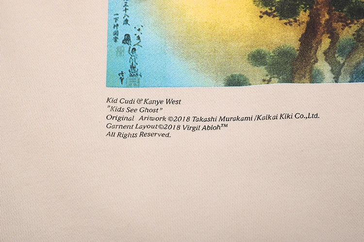 Худи Kanye West KIDS SEE Ghost для мужчин и женщин пуловер свитшоты модные повседневные худи